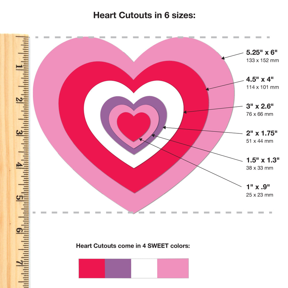 Heart Cutouts (ONLINE ORDER ONLY)