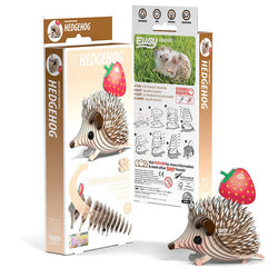 Hedgehog 3D Cardboard Model Kit Eugy (ONLINE ORDER ONLY)