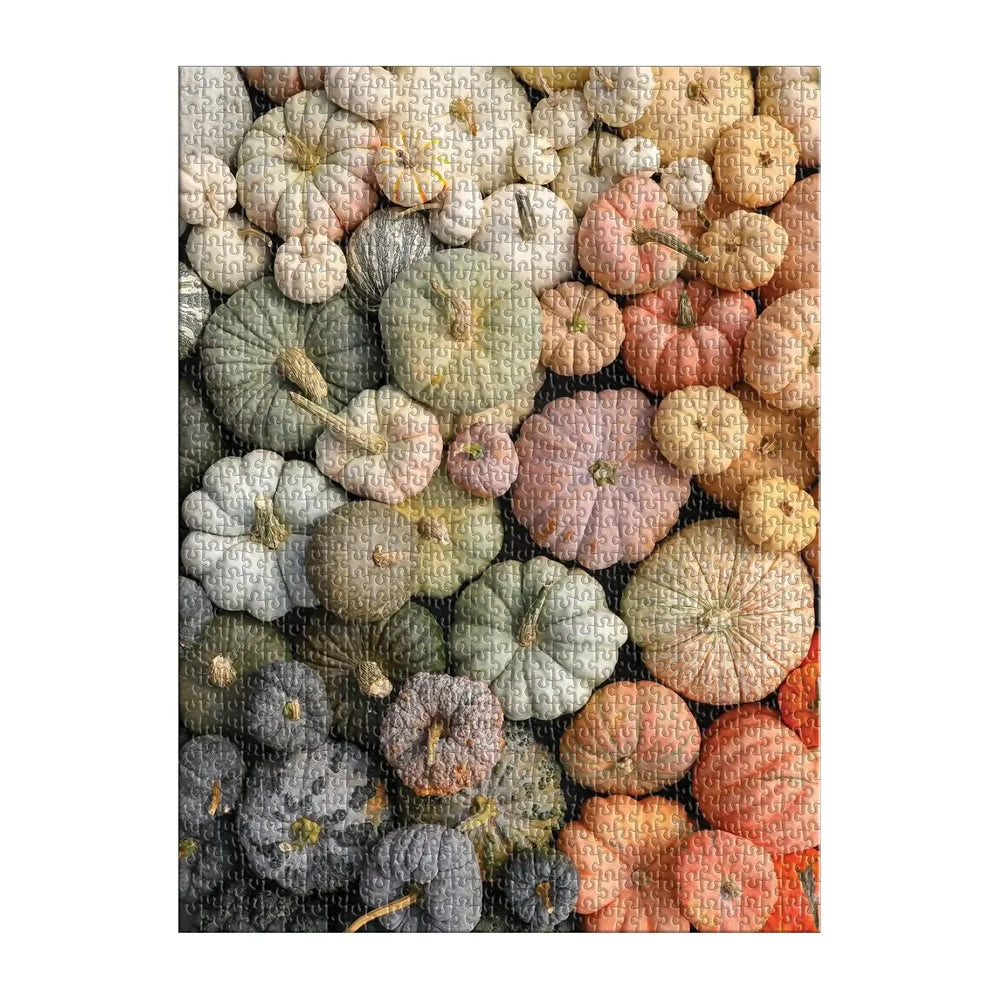 Heirloom Pumpkins 1000 Piece Jigsaw Puzzle Galison (ONLINE ORDER ONLY)