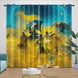 Helldivers 2 Curtains Blackout Window Drapes (Online Order Only)
