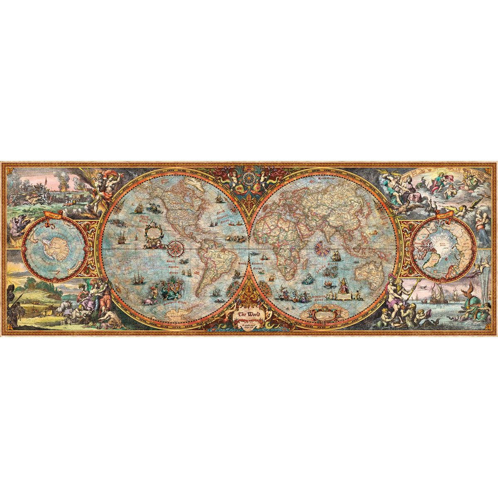 Hemisphere Map 6000 Piece Panoramic Jigsaw Puzzle Heye (ONLINE ORDER ONLY)