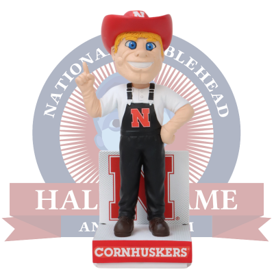 Herbie Husker Nebraska Cornhuskers Mascot Bobblehead (ONLINE ORDER ONLY)