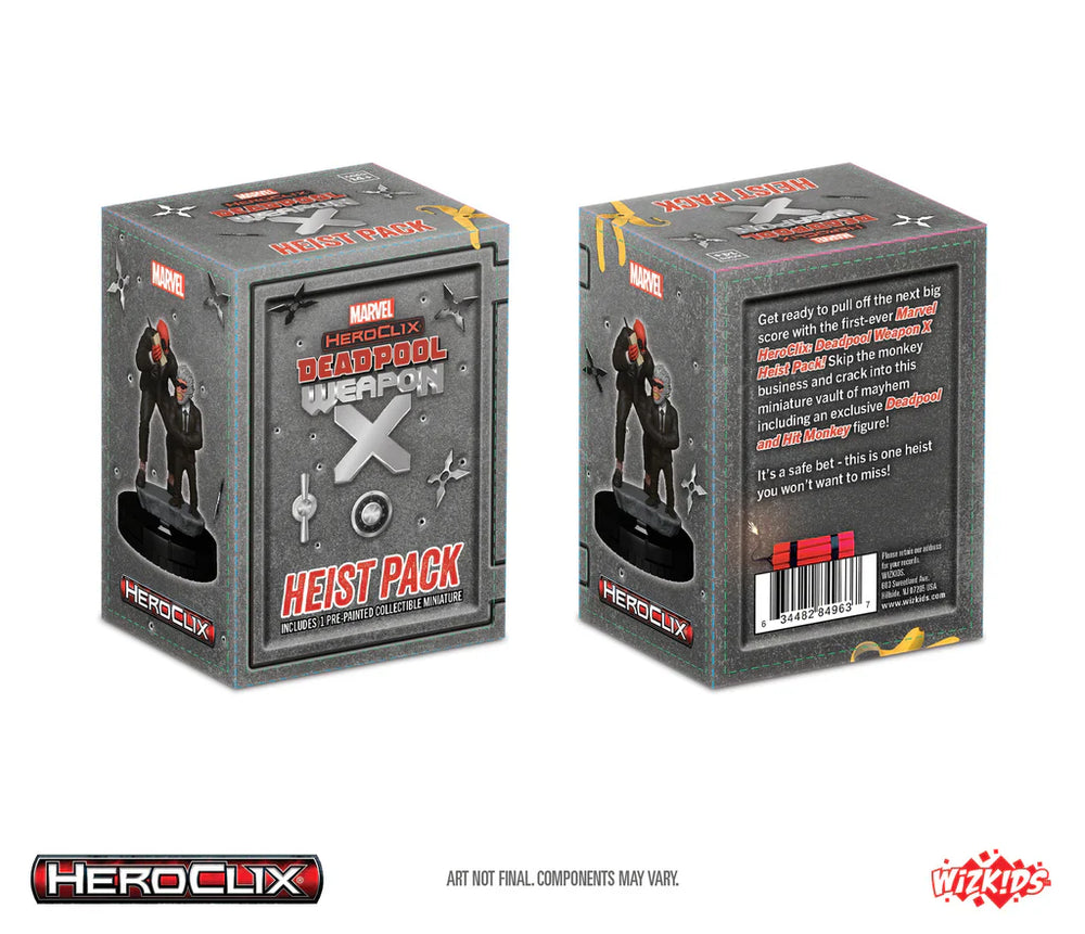 HeroClix: Deadpool and Hit-Monkey Heist Pack (ONLINE ORDER ONLY)