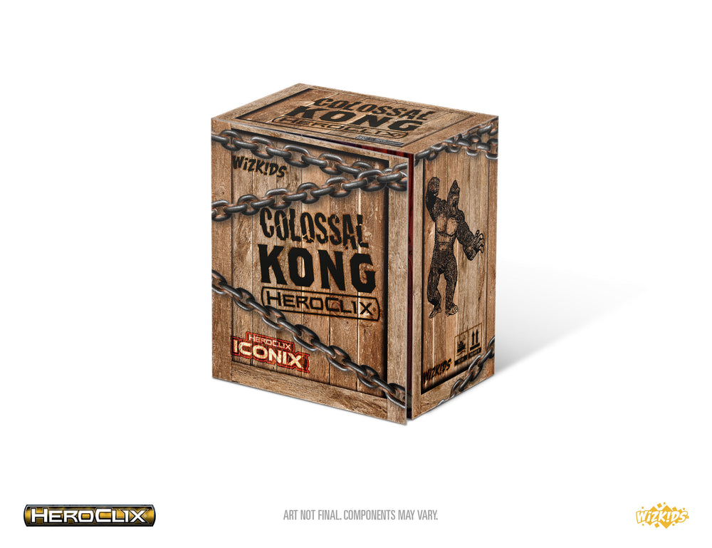 HeroClix: Iconix - Colossal Kong (ONLINE ORDER ONLY)