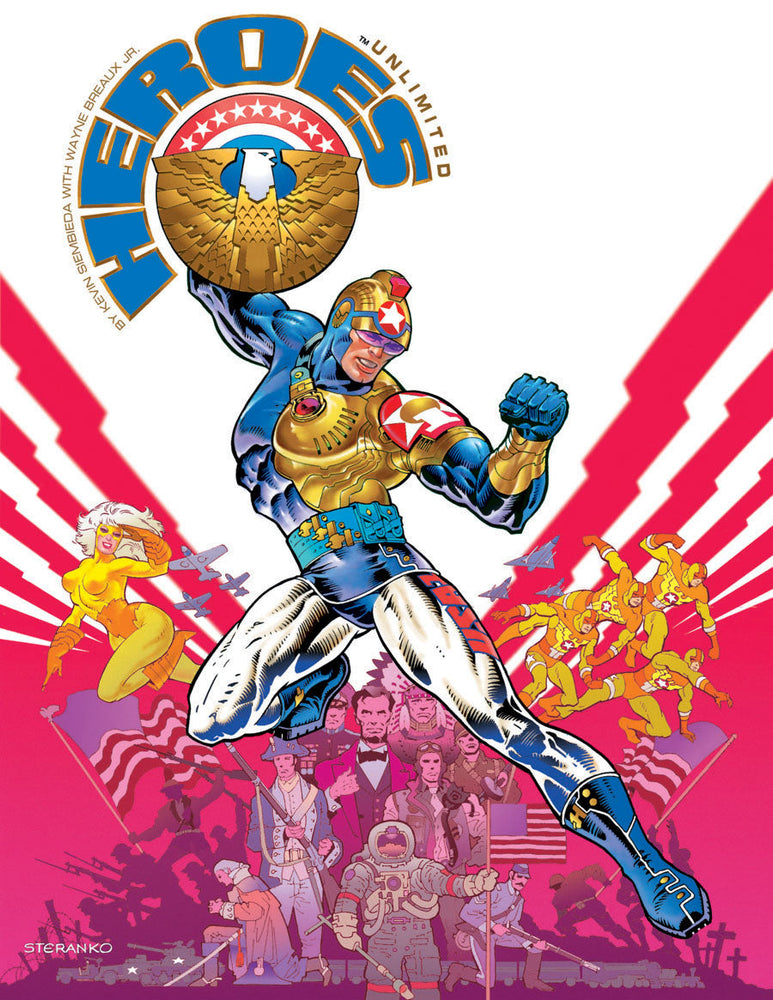 Heroes Unlimited RPG (Hardcover) (ONLINE ORDER ONLY)