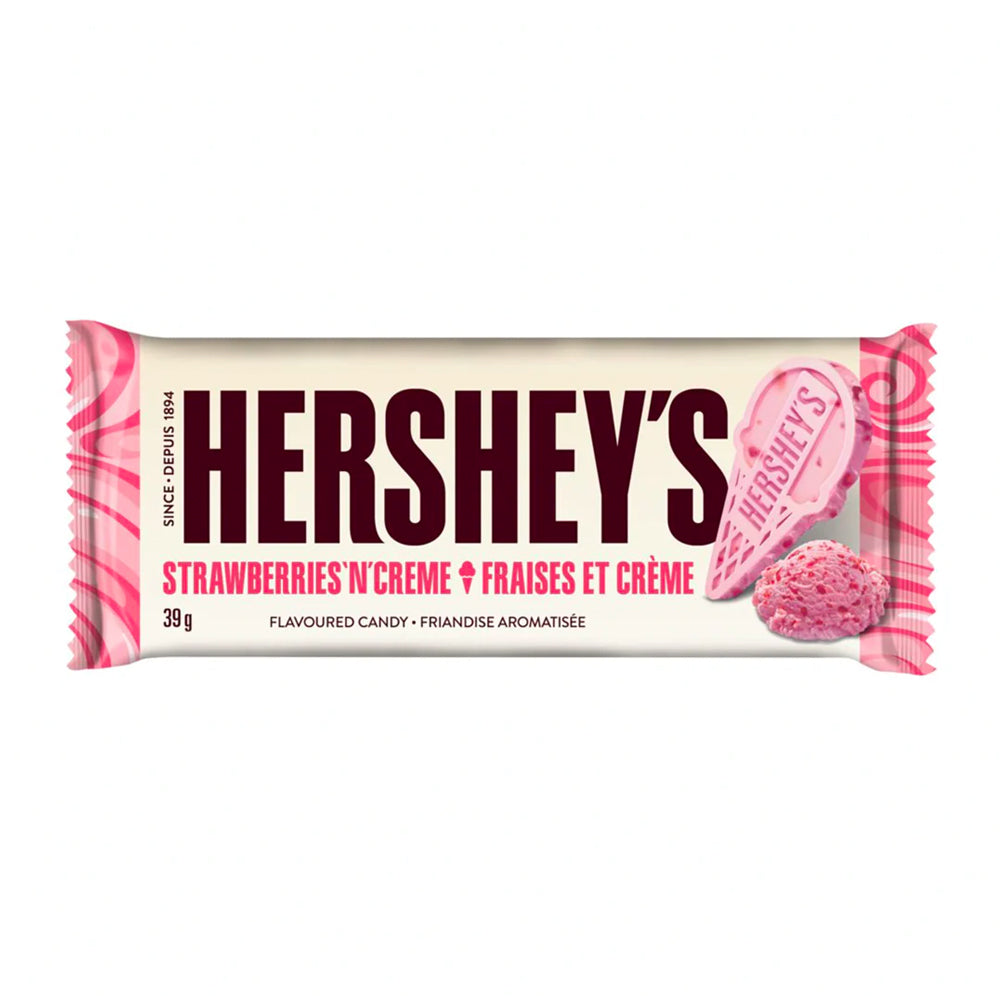 Hershey’s Strawberries 'N' Creme Bar (39g) (ONLINE ORDER ONLY)