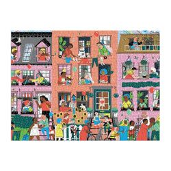 Hey Neighbors! 1000 Piece Jigsaw Puzzle Mudpuppy (ONLINE ORDER ONLY)