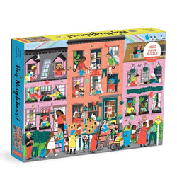 Hey Neighbors! 1000 Piece Jigsaw Puzzle Mudpuppy (ONLINE ORDER ONLY)