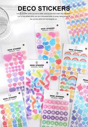 Colorful Fantasy Series Sticker Scrapbooking Decorative Sticker DIY Diary Album Stick Label INS Kawaii Stationery (ONLINE ORDER ONLY)