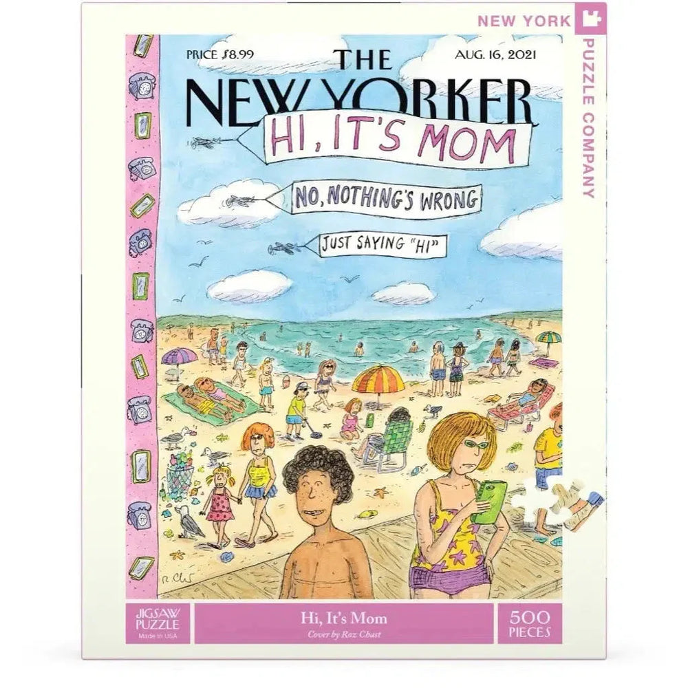 Hi, It's Mom 500 Piece Jigsaw Puzzle NYPC (ONLINE ORDER ONLY)