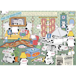 Hidden Cows 1000 Piece Jigsaw Puzzle Workman (ONLINE ORDER ONLY)