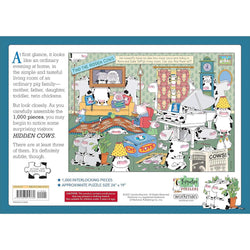 Hidden Cows 1000 Piece Jigsaw Puzzle Workman (ONLINE ORDER ONLY)