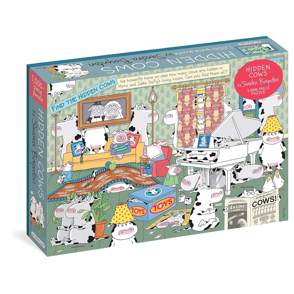 Hidden Cows 1000 Piece Jigsaw Puzzle Workman (ONLINE ORDER ONLY)