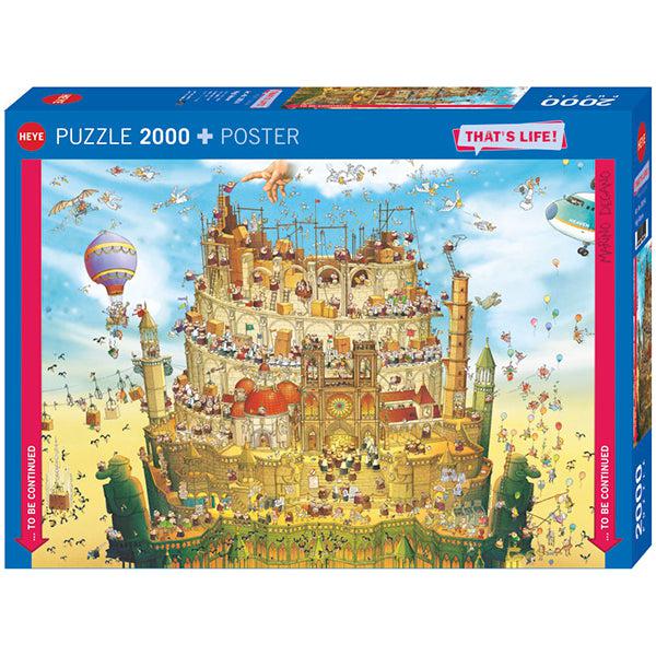High Above That's Life 2000 Piece Jigsaw Puzzle Heye (ONLINE ORDER ONLY)