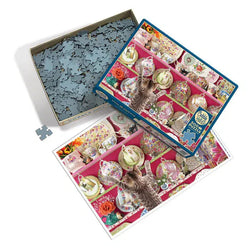 High Tea High Jinks 500 Piece Jigsaw Puzzle Cobble Hill (ONLINE ORDER ONLY)