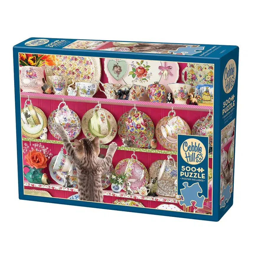 High Tea High Jinks 500 Piece Jigsaw Puzzle Cobble Hill (ONLINE ORDER ONLY)