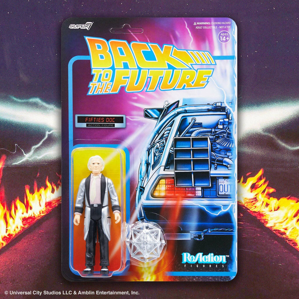 ReAction Back to the Future Fifties Doc 3¾-inch Retro Action Figure (ONLINE ORDER ONLY)