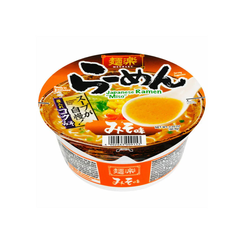 Hikari Menraku Cup Noodle (ONLINE ORDER ONLY)