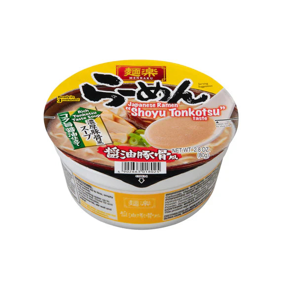 Hikari Menraku Cup Noodle (ONLINE ORDER ONLY)