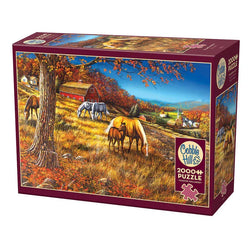 Hillside Gathering 2000 Piece Jigsaw Puzzle Cobble Hill (ONLINE ORDER ONLY)