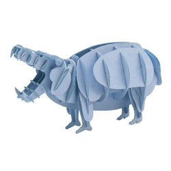 Hippopotamus 3D Cardboard Model Kit Fridolin (ONLINE ORDER ONLY)