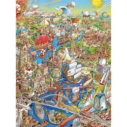 History River 1500 Piece Jigsaw Puzzle Heye (ONLINE ORDER ONLY)