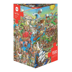 History River 1500 Piece Jigsaw Puzzle Heye (ONLINE ORDER ONLY)