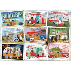 Hitting the Road 1000 Piece Jigsaw Puzzle Cobble Hill (ONLINE ORDER ONLY)
