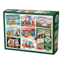 Hitting the Road 1000 Piece Jigsaw Puzzle Cobble Hill (ONLINE ORDER ONLY)