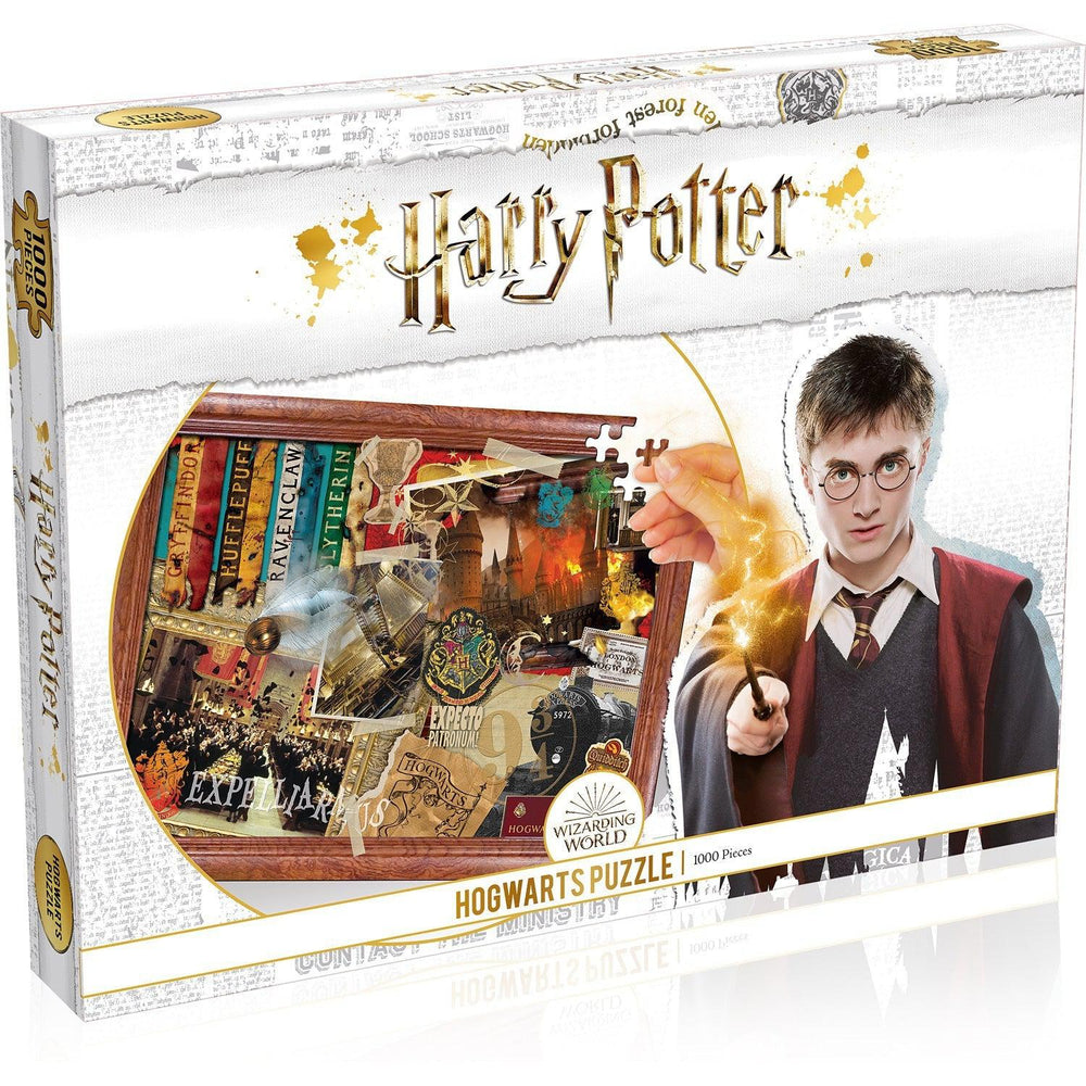 Hogwarts Harry Potter 1000 Piece Jigsaw Puzzle Top Trumps (ONLINE ORDER ONLY)