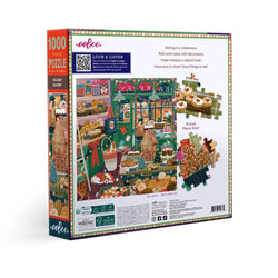 Holiday Bakery 1000 Piece Jigsaw Puzzle eeBoo (ONLINE ORDER ONLY)