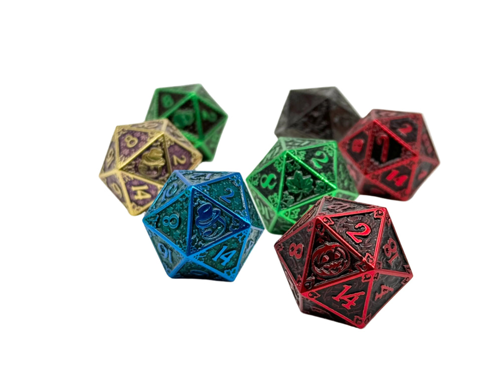 Holiday Mystery Metal D20 (ONLINE ORDER ONLY)