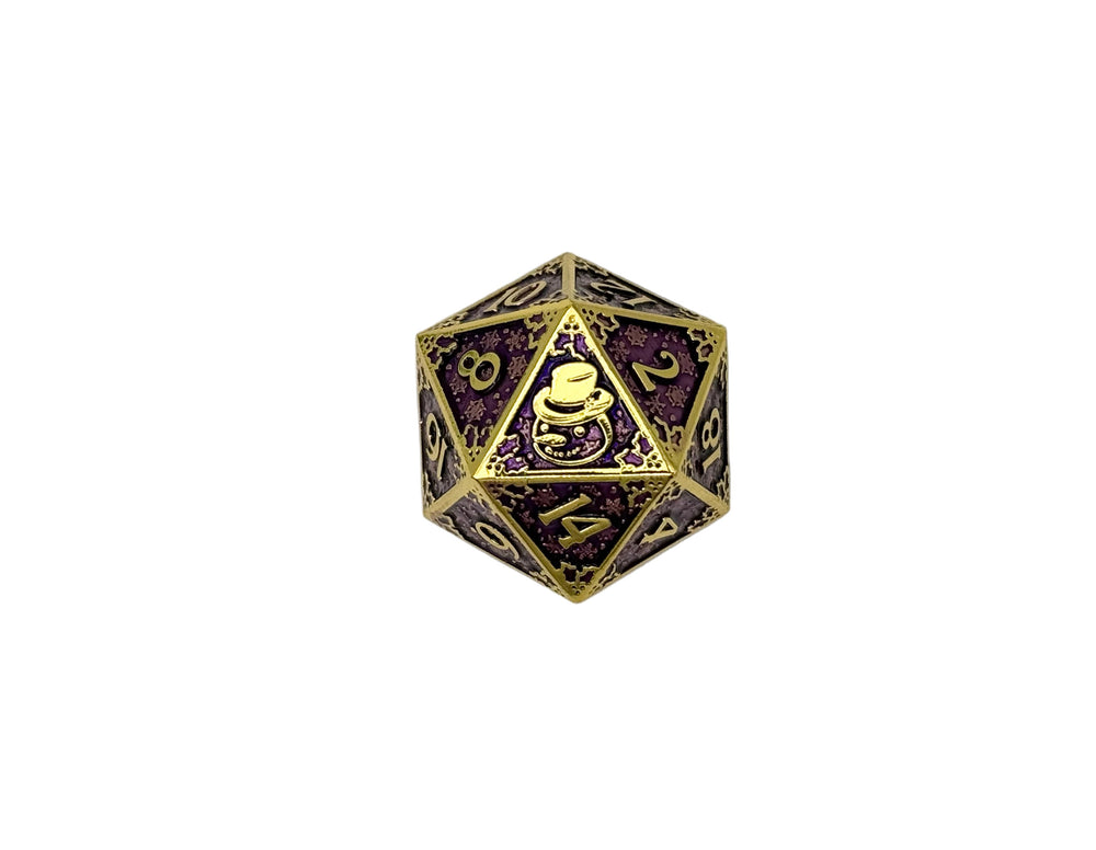 Holiday Mystery Metal D20 (ONLINE ORDER ONLY)