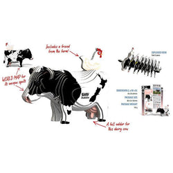 Holstein 3D Cardboard Model Kit Eugy (ONLINE ORDER ONLY)