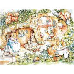 Home Sweet Burrow Peter Rabbit 750 Piece Jigsaw Puzzle NYPC (ONLINE ORDER ONLY)