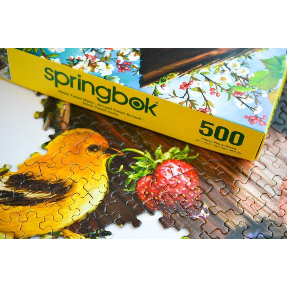 Home Tweet Home 500 Piece Jigsaw Puzzle Springbok (ONLINE ORDER ONLY)
