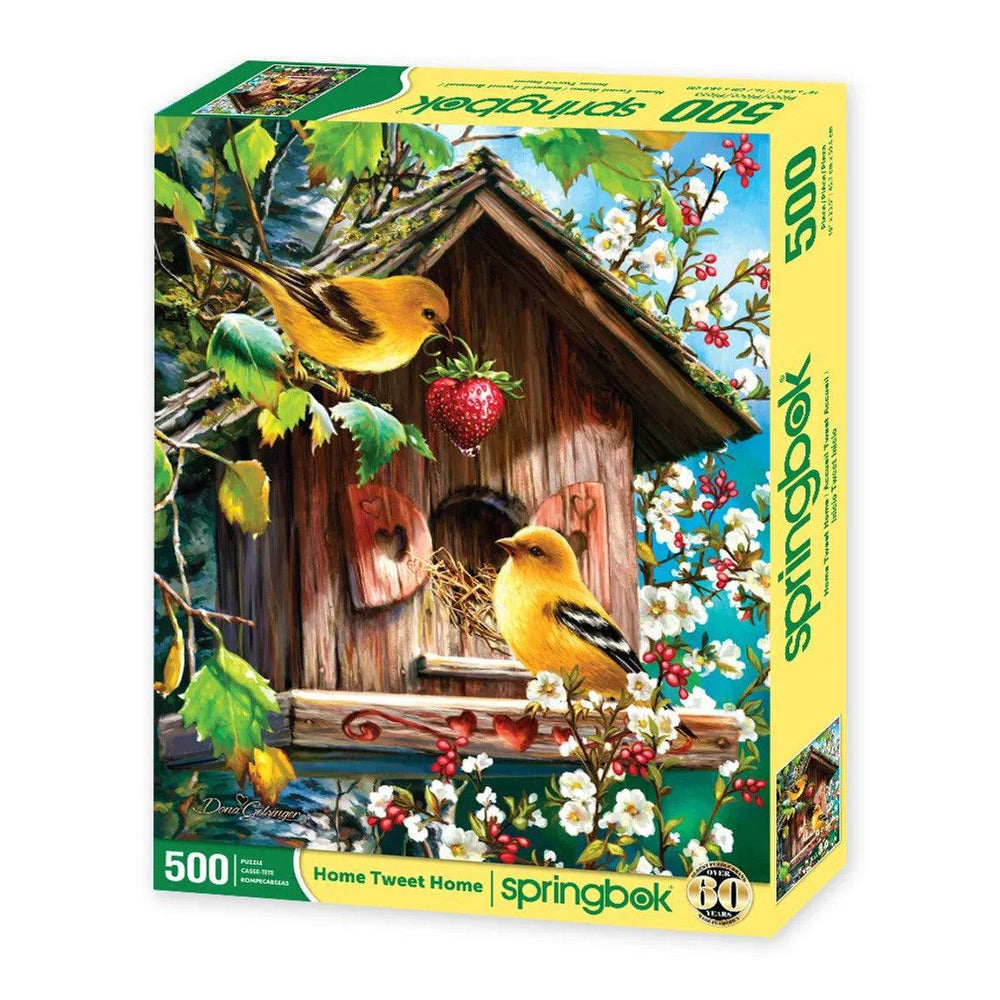 Home Tweet Home 500 Piece Jigsaw Puzzle Springbok (ONLINE ORDER ONLY)