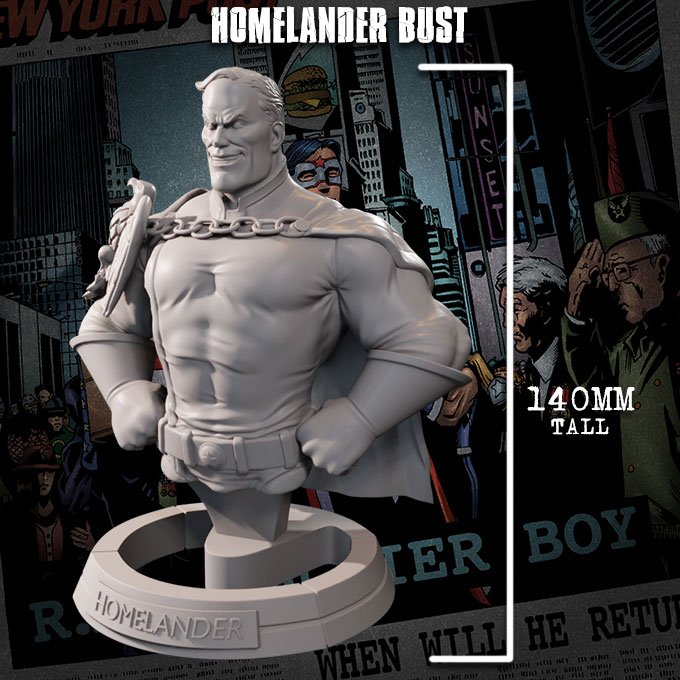 The Boys: This is Going to Hurt - Homelander Bust