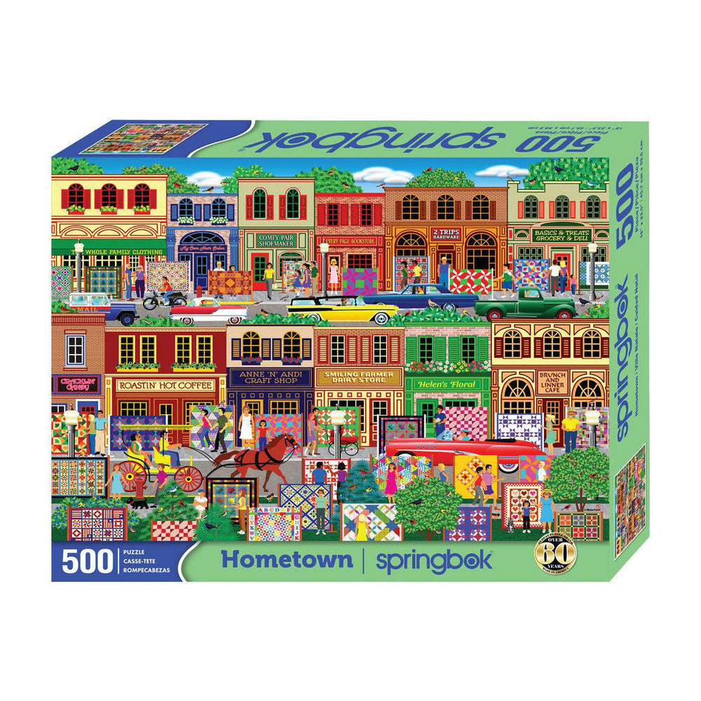 Hometown 500 Piece Jigsaw Puzzle Springbok (ONLINE ORDER ONLY)