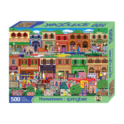 Hometown 500 Piece Jigsaw Puzzle Springbok (ONLINE ORDER ONLY)