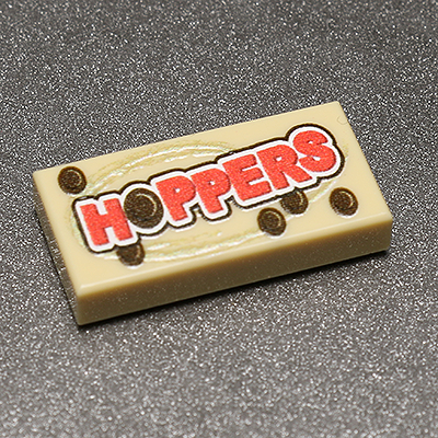 Hoppers - B3 Customs® Printed 1x2 Tile (Online Order Only)