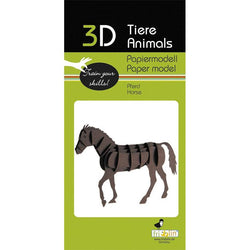 Horse 3D Cardboard Model Kit Fridolin (ONLINE ORDER ONLY)