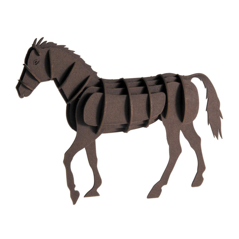 Horse 3D Cardboard Model Kit Fridolin (ONLINE ORDER ONLY)
