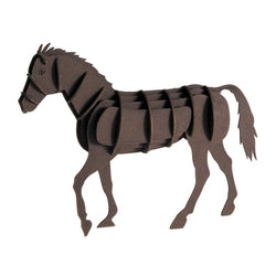 Horse 3D Cardboard Model Kit Fridolin (ONLINE ORDER ONLY)