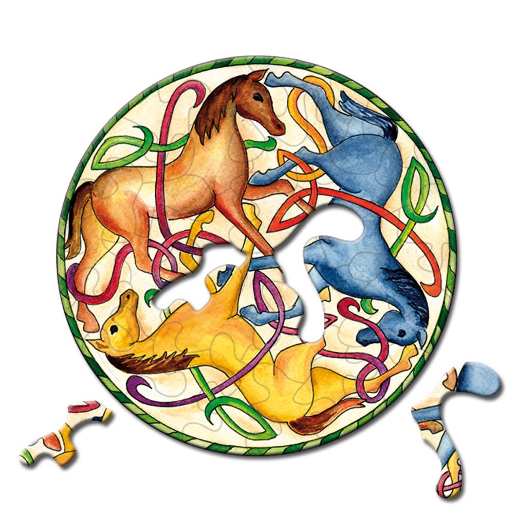 Horses 33 Piece Mini Matchbox Jigsaw Puzzle Curiosi (ONLINE ORDER ONLY)