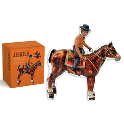 Horsin' Around 56 Piece Mini Jigsaw Puzzle Gibbs Smith (ONLINE ORDER ONLY)