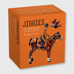 Horsin' Around 56 Piece Mini Jigsaw Puzzle Gibbs Smith (ONLINE ORDER ONLY)