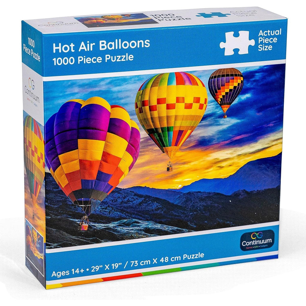 Hot Air Balloons 1000 Piece Jigsaw Puzzle Continuum (ONLINE ORDER ONLY)