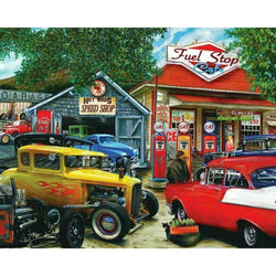 Hot Rod Cafe 1000 Piece Jigsaw Puzzle Springbok (ONLINE ORDER ONLY)