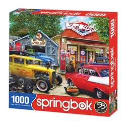 Hot Rod Cafe 1000 Piece Jigsaw Puzzle Springbok (ONLINE ORDER ONLY)